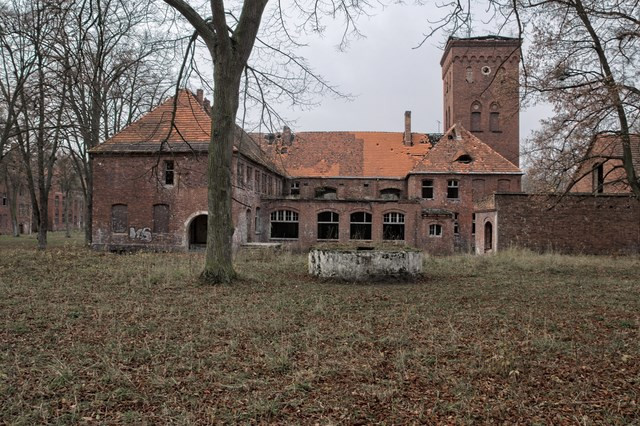 Opuszczony szpital psychiatryczny w Owińskach pod Poznaniem