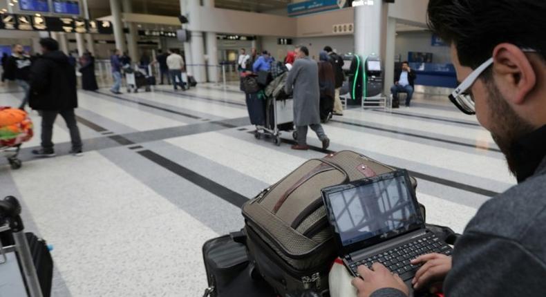 In March, Washington barred all electronic devices larger than a mobile phone on direct flights to the United States from 10 airports in Turkey, the Middle East and North Africa