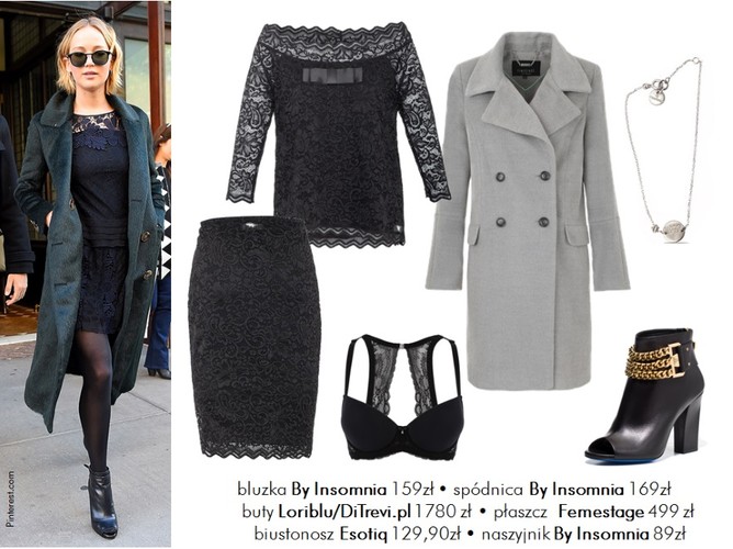 STYLIZACJE inspirowane Jennifer Lawrence