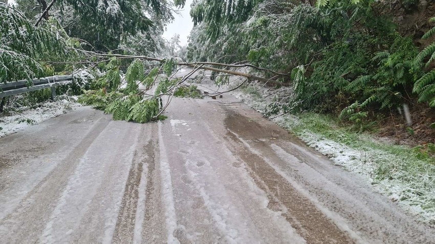 Sneg na putu Kulina-Vukanja