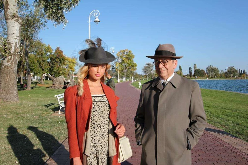 Scena iz filma "Proleće na poslednjem jezeru"