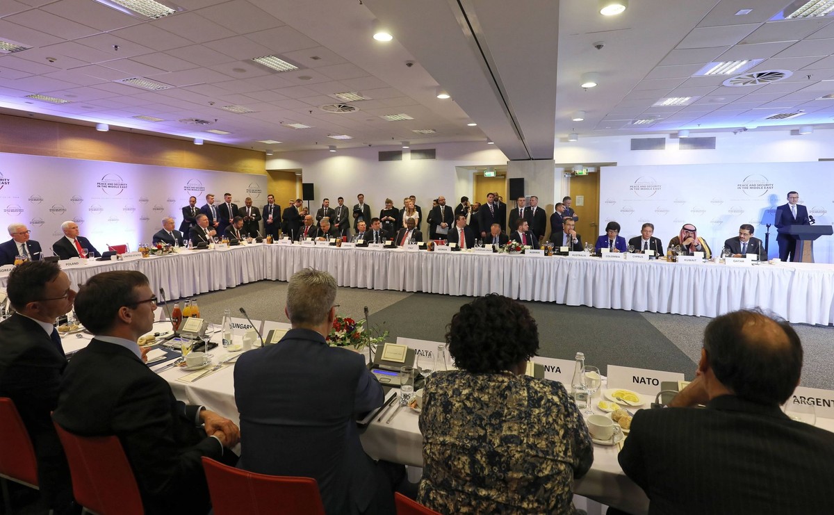 Konferencja bliskowschodnia w Warszawie