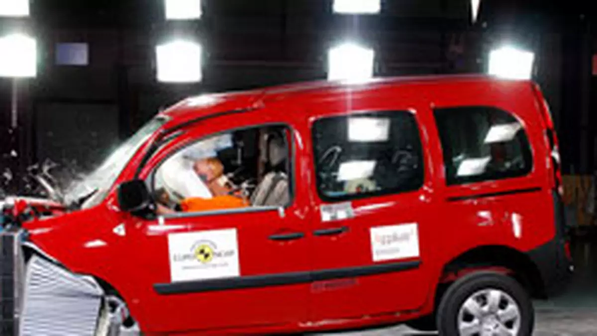 Euro NCAP: Renault Kangoo obrońcą dzieci (+ wideo)