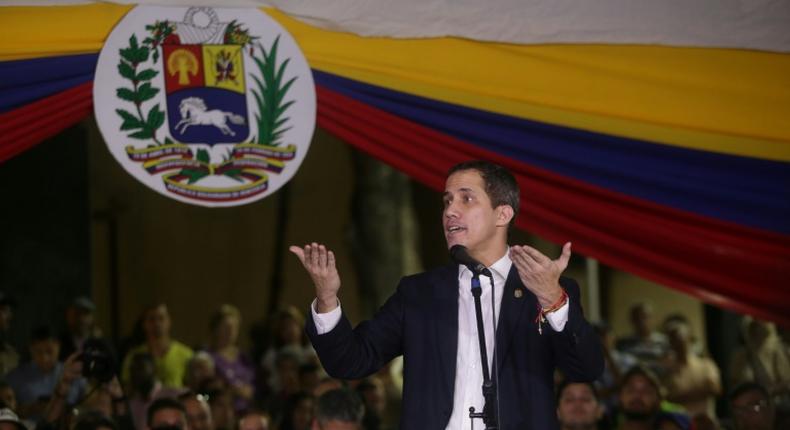 Juan Guaido, speaking at a rally on February 11, returned to Venezuela with renewed vigor and the belief he can fire up street protests once again