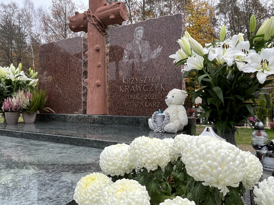 Tak dziś wygląda grób Krzysztofa Krawczyka