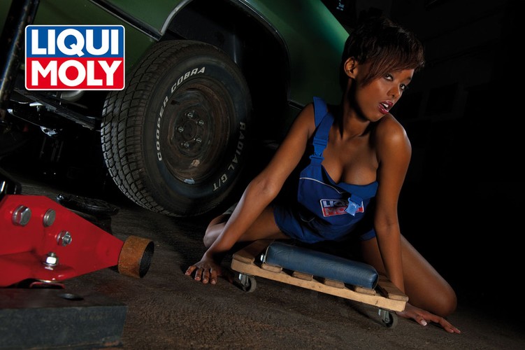 Kalendarz firmy Liqui Moly na 2010 rok