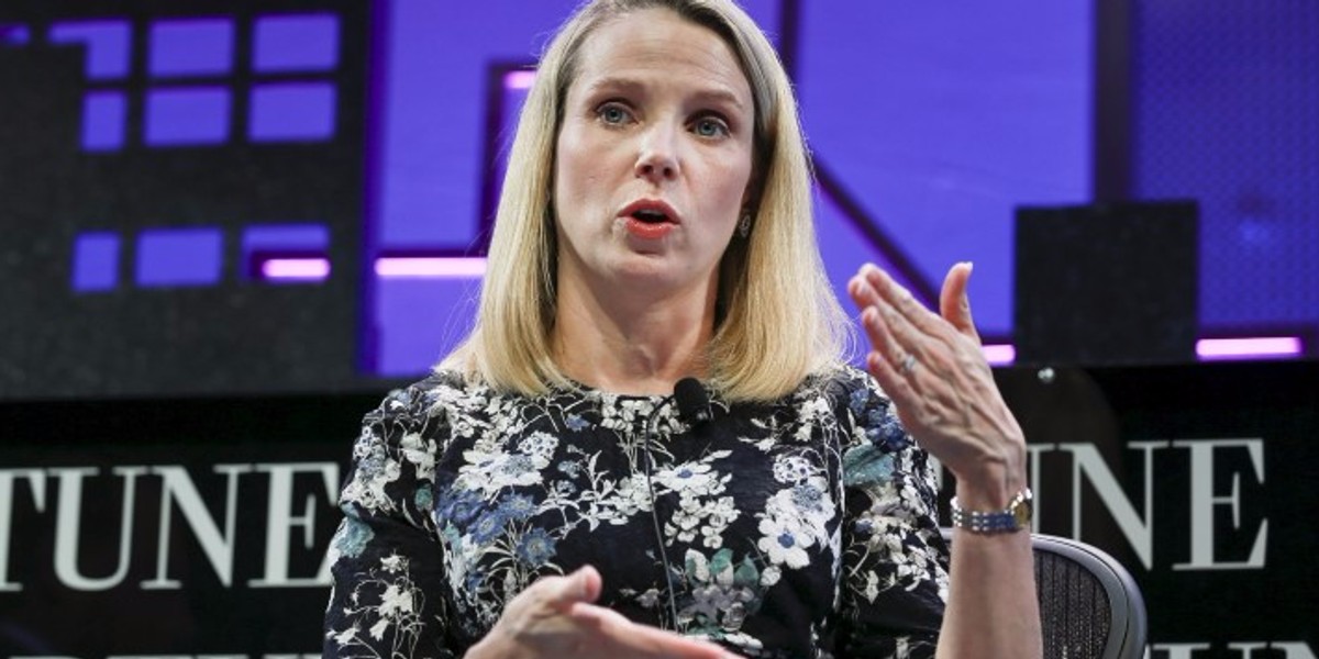 Yahoo CEO Marissa Mayer.