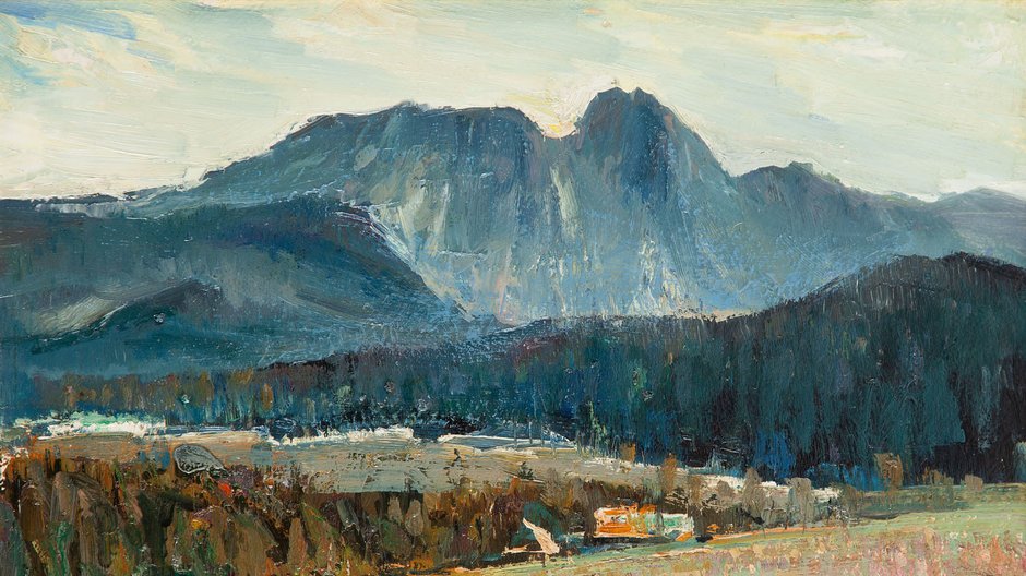 Henryk Baranowski, "Widok na Giewont"