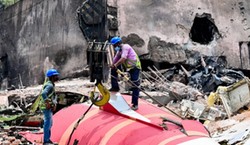 Katastrofa samolotu w Indiach. Rozmowa w kokpicie tuż przed tragedią - nagranie