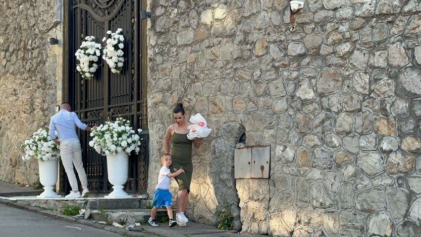 Bogdana Ražntović sa sinom