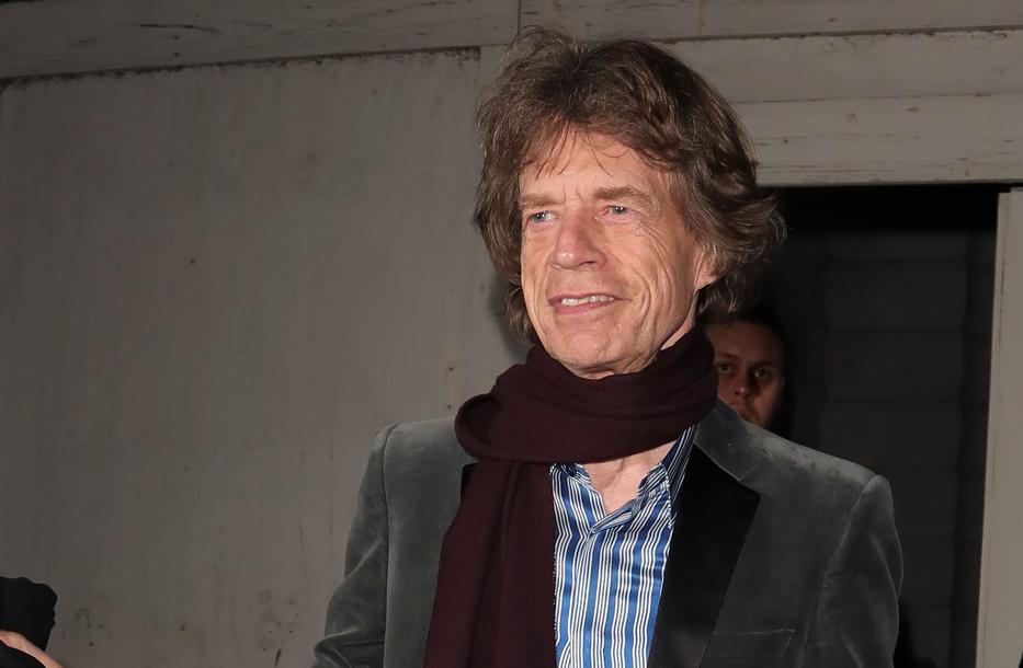 Mick Jagger a jelek szerint már jobban van /Fotó: Northfoto