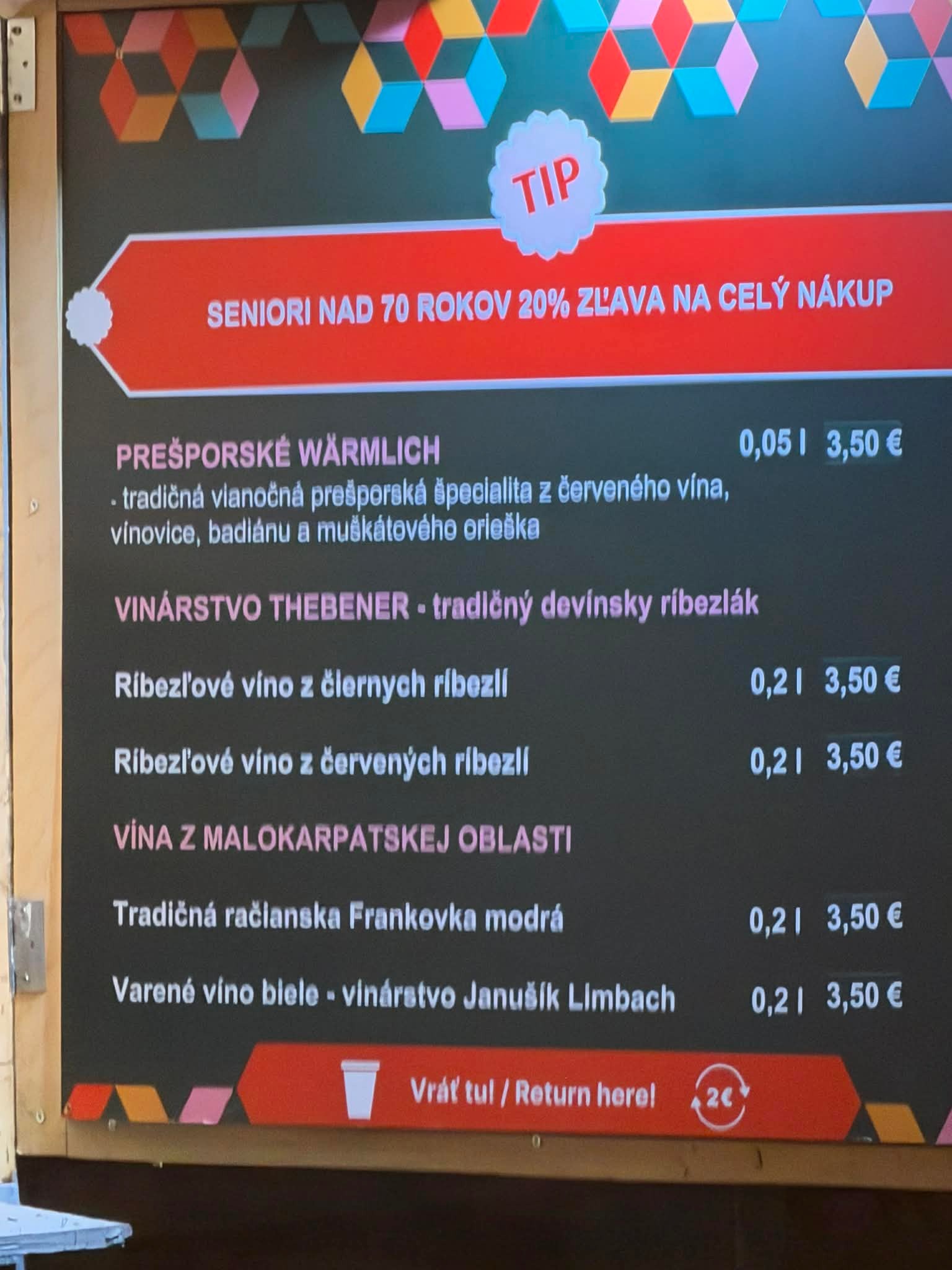 Vianočné trhy v Bratislave 2025.