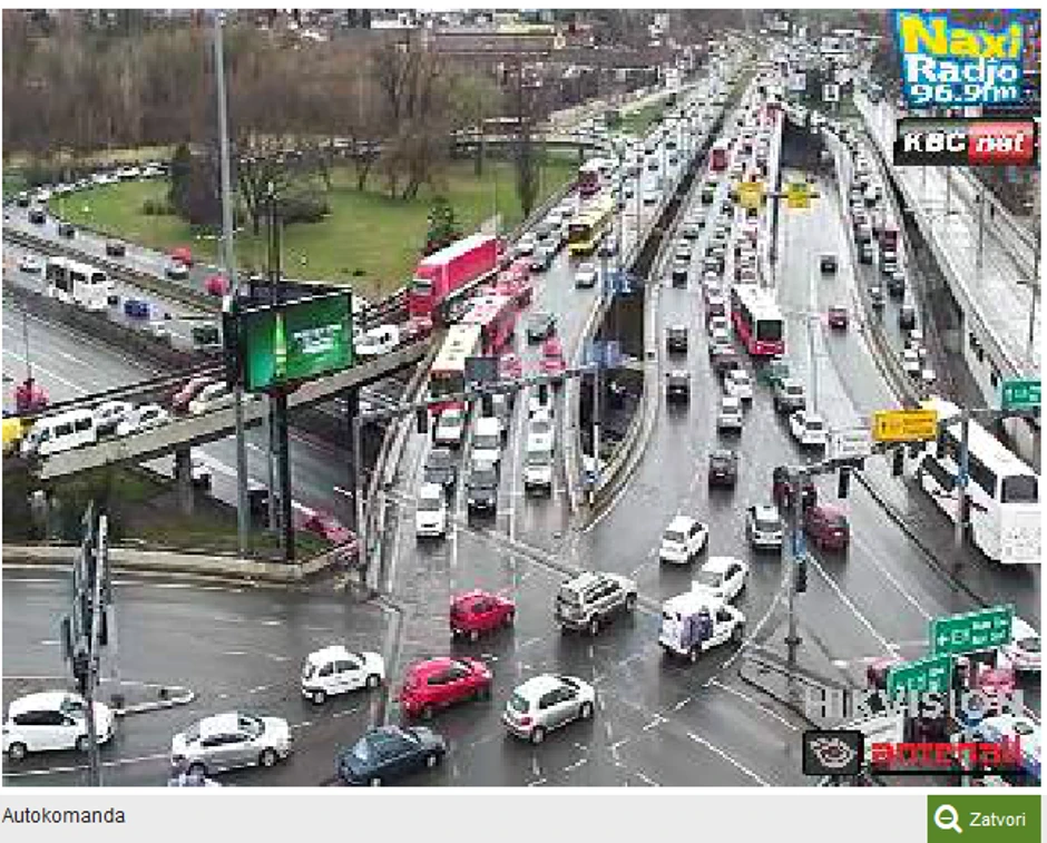 Neće izostati ni gužve na Autokomandi