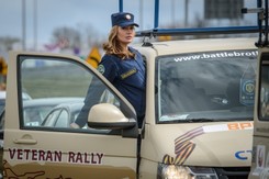 Rosyjska 'Kolumna Chwały' jedzie przez Polskę. ZDJĘCIA