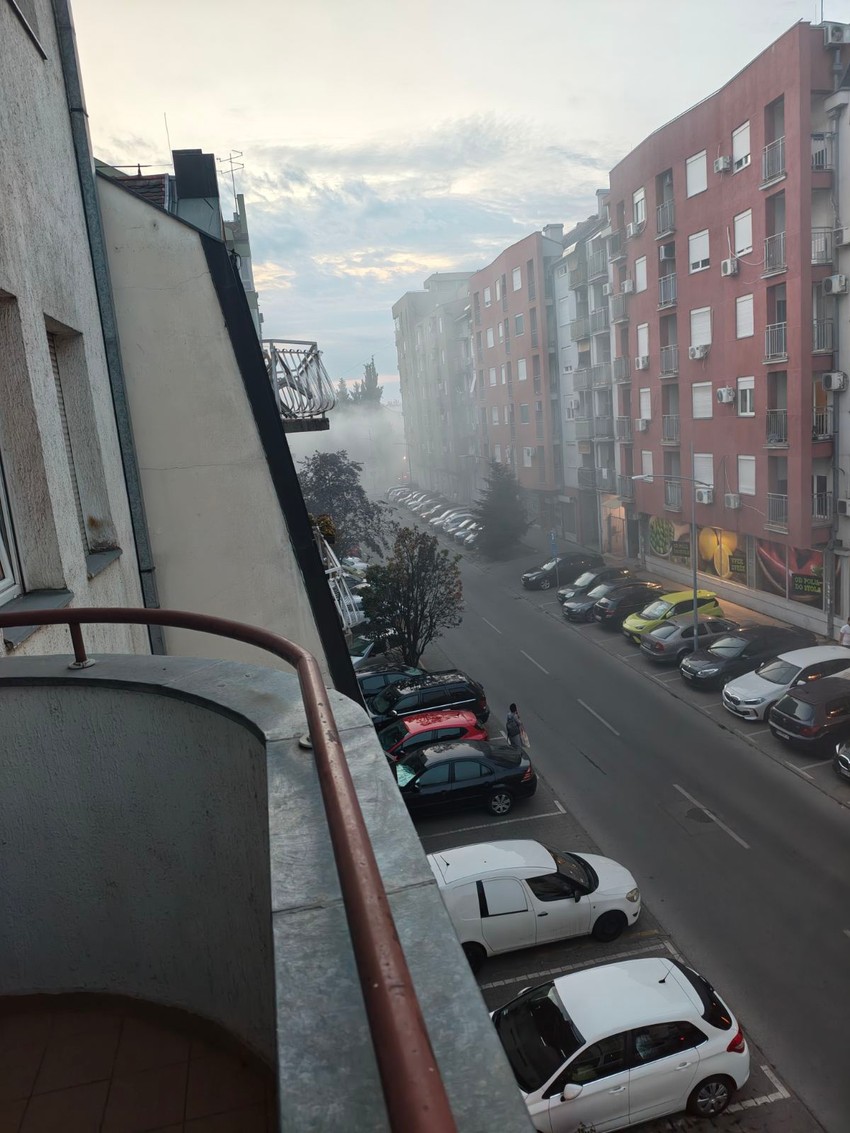Požar u Novom Sadu