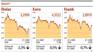 Złoty się umocnił na chwilę
