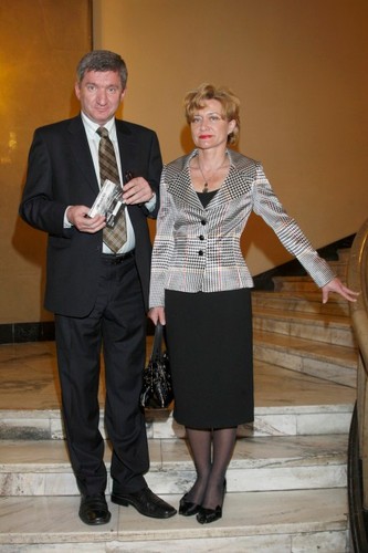 Jerzy Wenderlich z partnerką