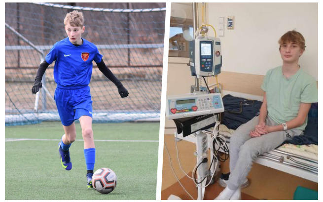 Kornel przed diagnozą trenował grę w piłkę nożną. &quot;Czerniak uwięził go w szpitalu&quot;