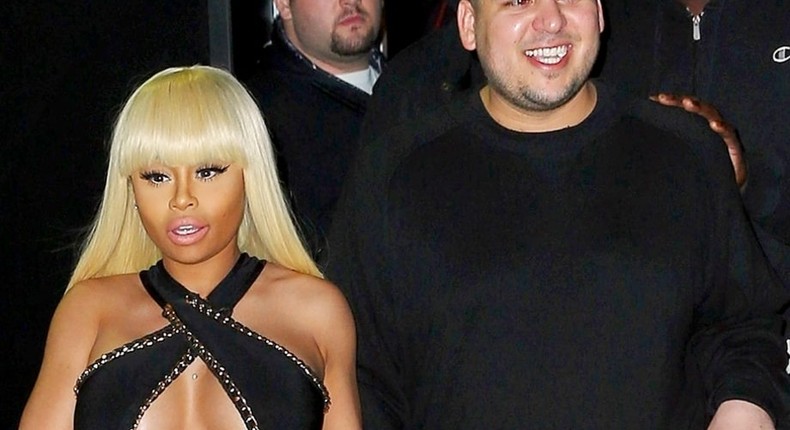 Blac Chyna, Rob Kardashian at strip club, NYC