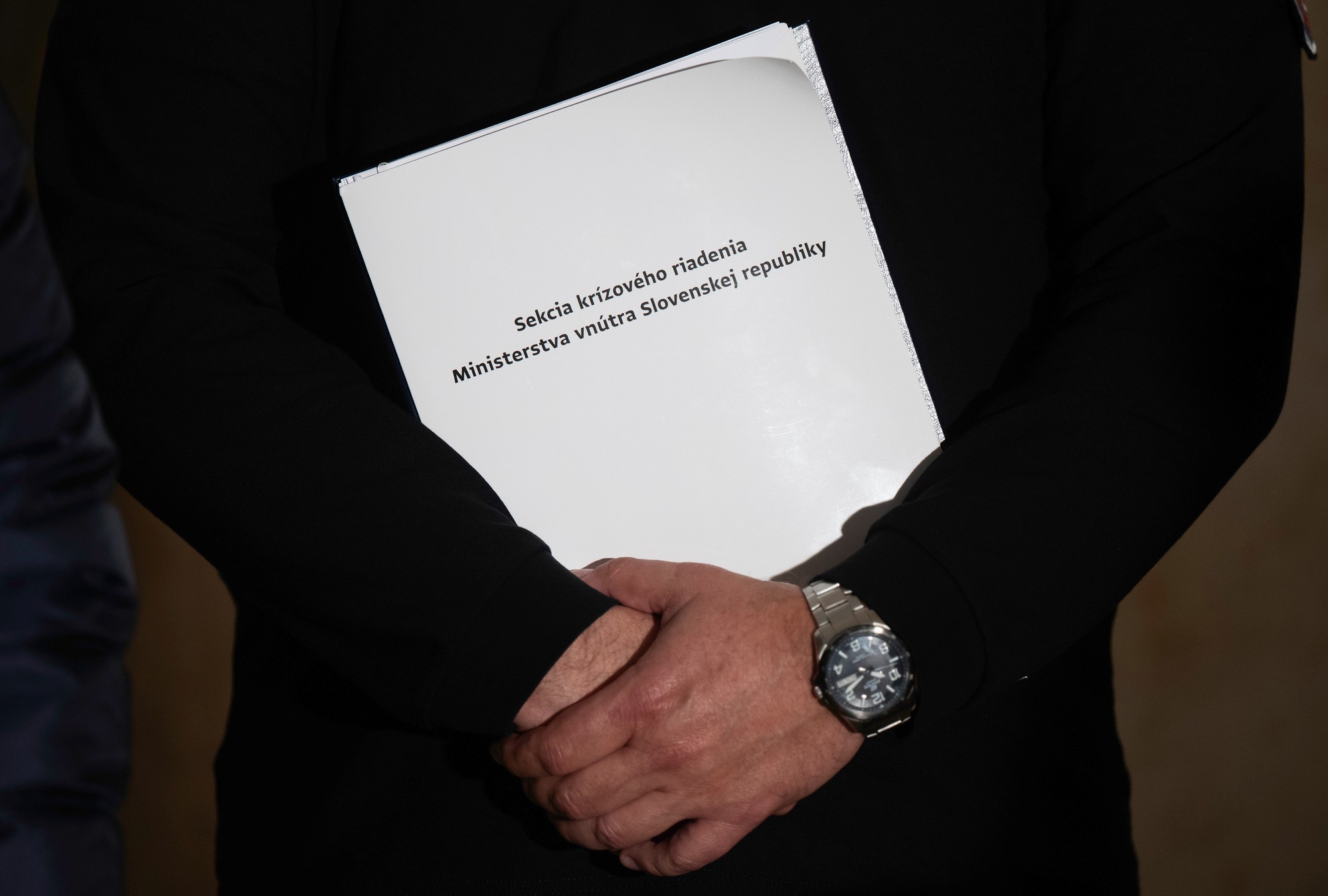 Minister vnútra SR Matúš Šutaj-Eštok (Hlas-SD).