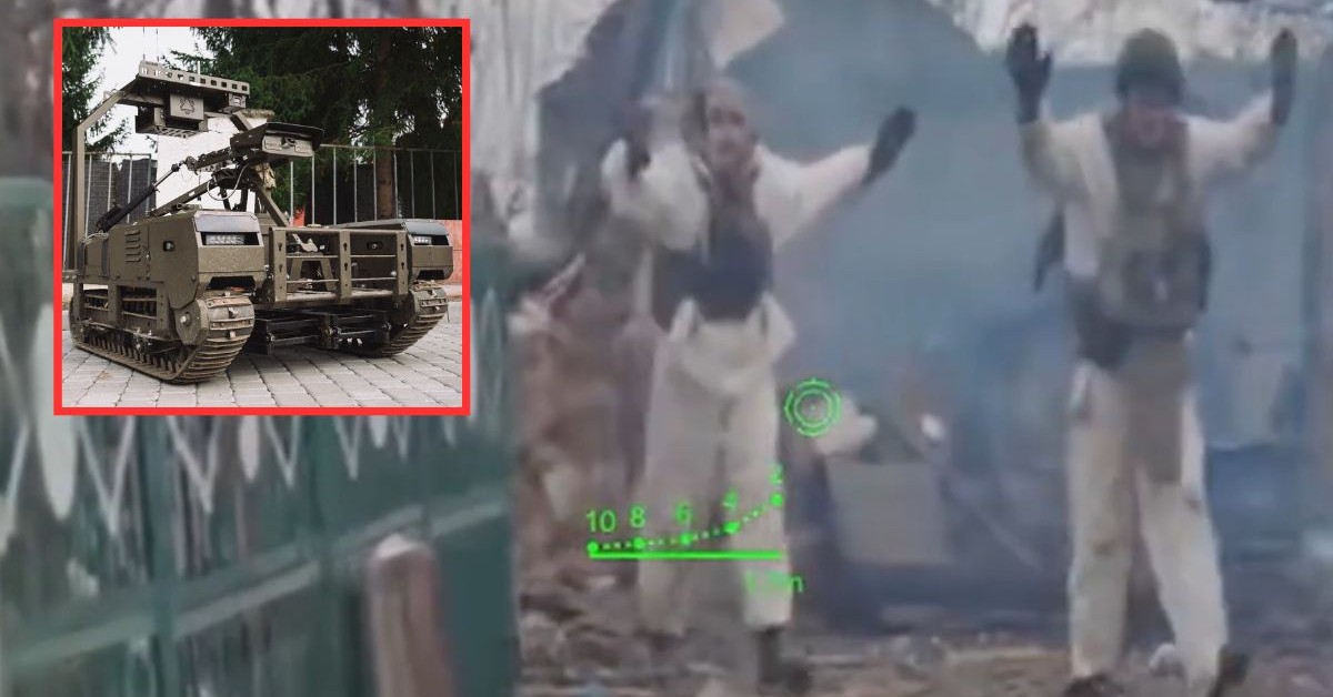 This is no longer discipline  fiction. Russians surrendered to the robot