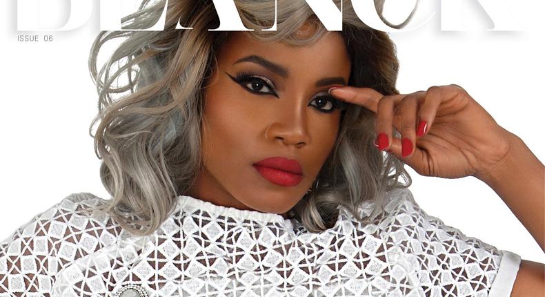 Seyi Shay covers Blanck Magazine