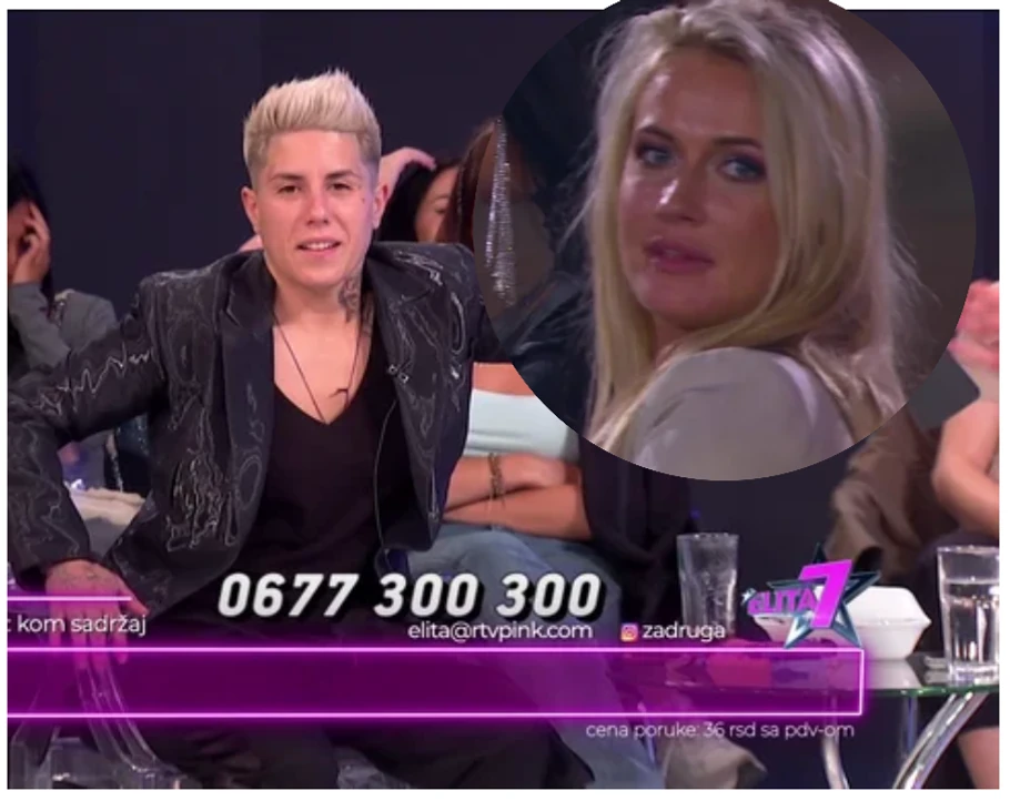 Jovana Tomić Matora i Milica Veličković (Foto: Screenshot TV Pink)