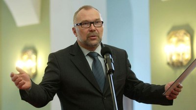 Jacek Michałowski szeroko rączki