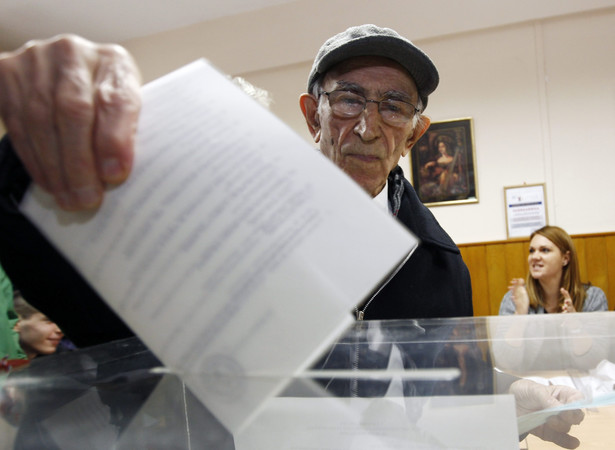 Wybory w Serbii. Fot. EPA/IVAN MILUTINOVIC/PAP/EPA