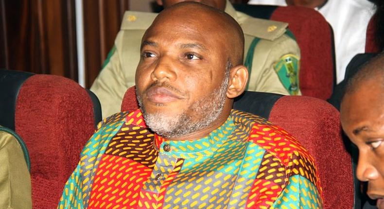 Nnamdi Kanu, director of the banned Radio Biafra, was detained by secret police on 17 October and accused of terrorism. 
