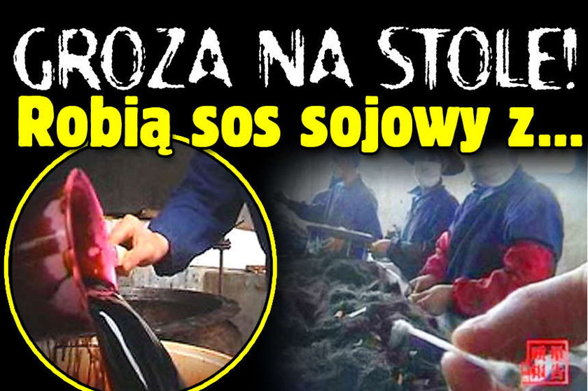 Robią sos sojowy z włosów z włosów