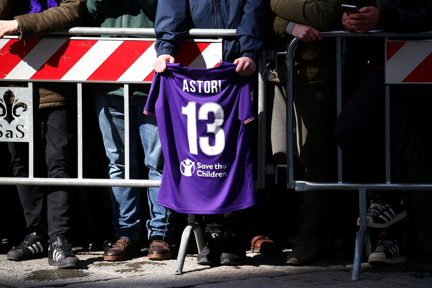 Pogrzeb Davide Astoriego. Ostatnia droga kapitana AFC Fiorentina