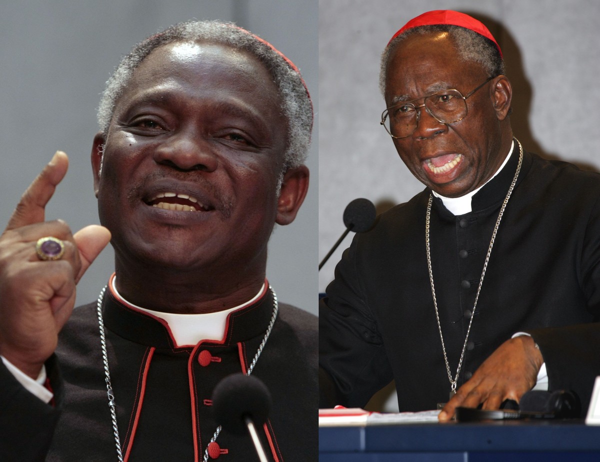 Kardynał Peter Turkson, kardynał Francis Arinze
