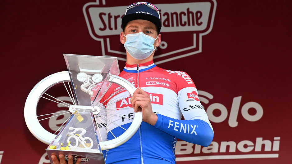 Mathieu van der Poel zwyciężył Strade Bianche