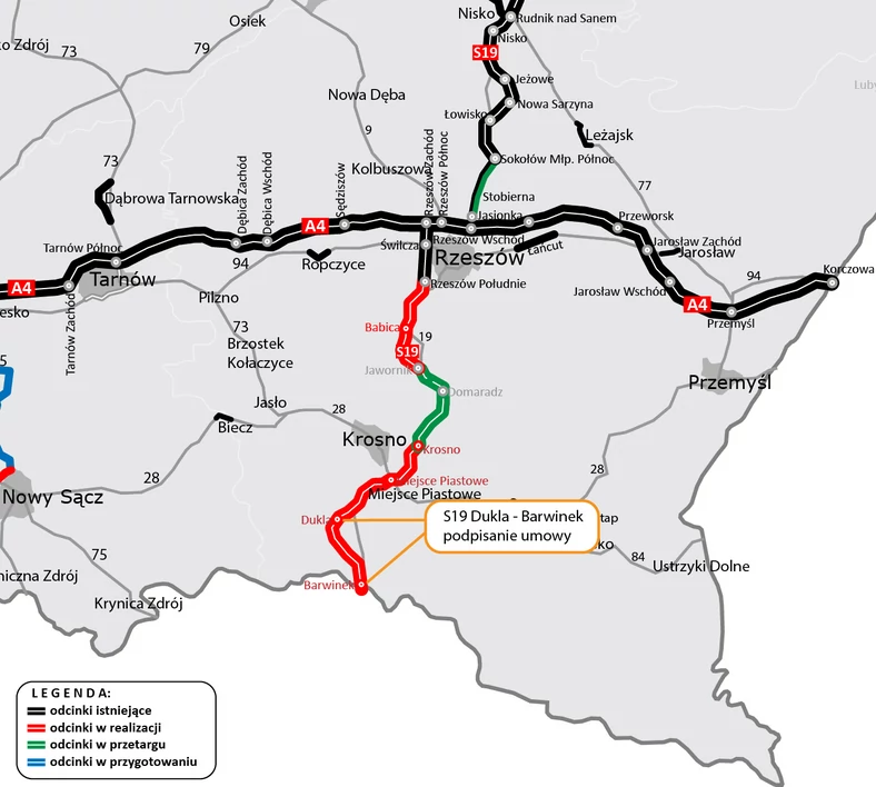Na ten fragment drogi S19 właśnie została podpisana umowa