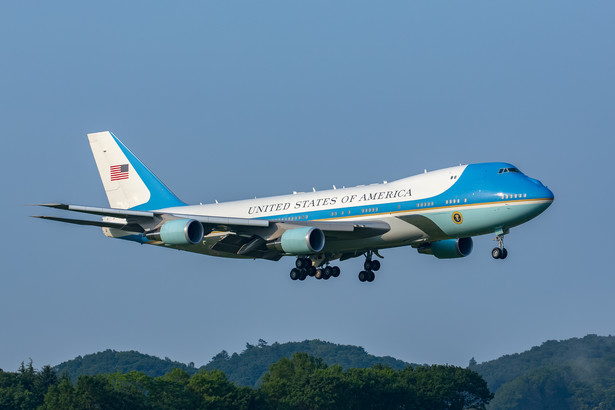 Air Force One, najsłynniejszy samolot Boeinga, we wtorek wyląduje na Lotnisku Chopina
