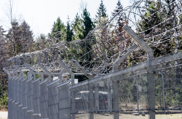 Mur na granicy Polski i Białorusi