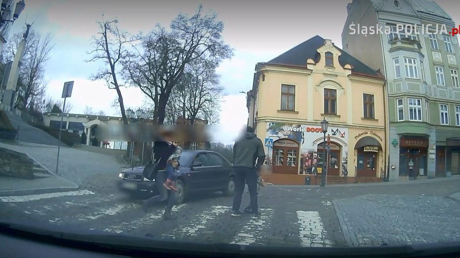 Śląska policja udostępniła zdjęcia ze zdarzenia