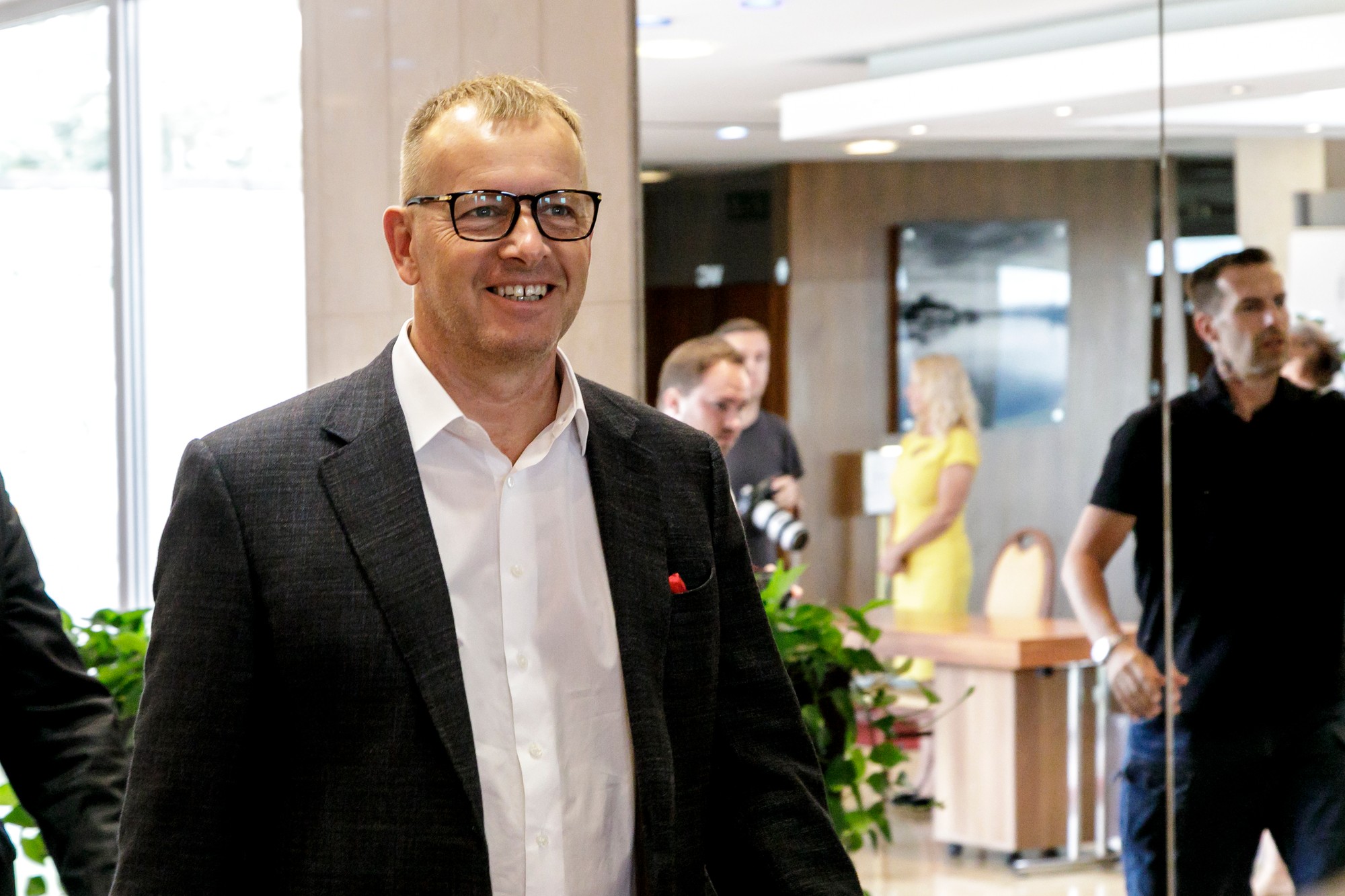Predseda Sme rodina a predseda NR SR Boris Kollár.