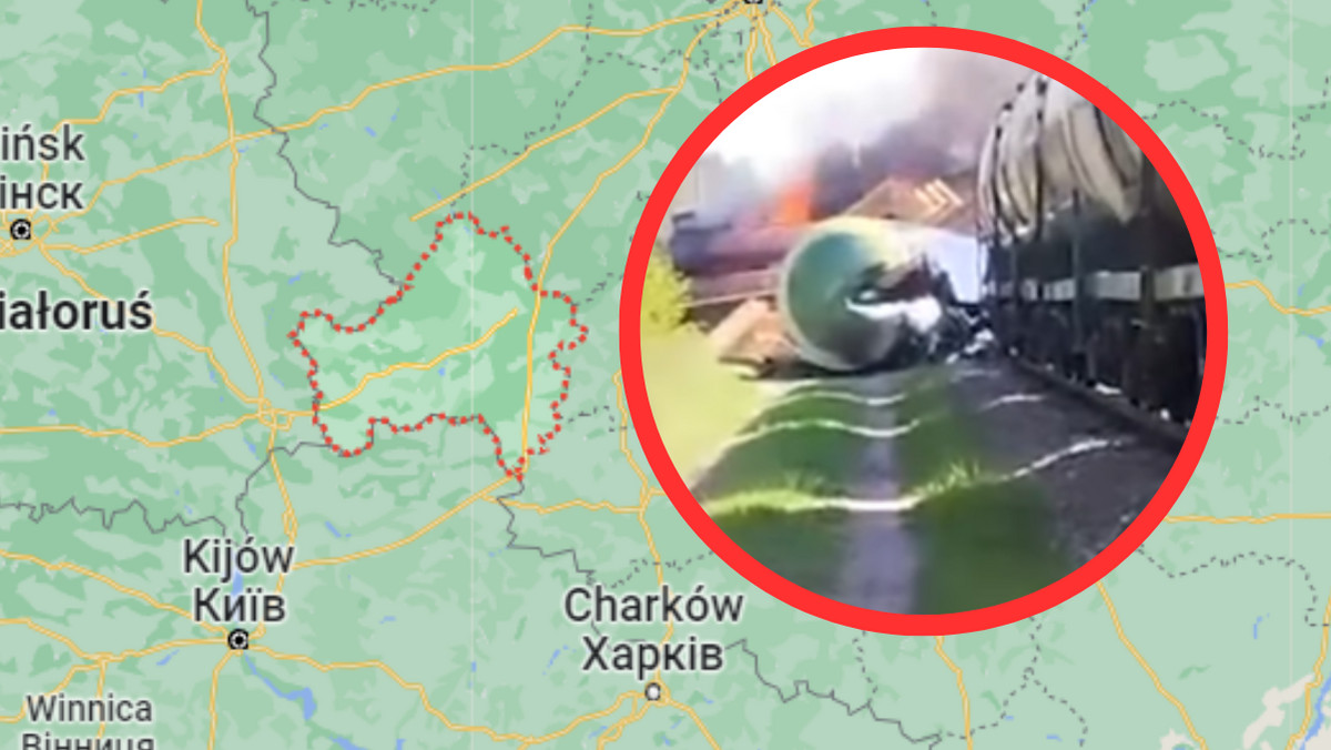 Wypadek pociągu w Rosji. Doszło do eksplozji "nieokreślonego ładunku"