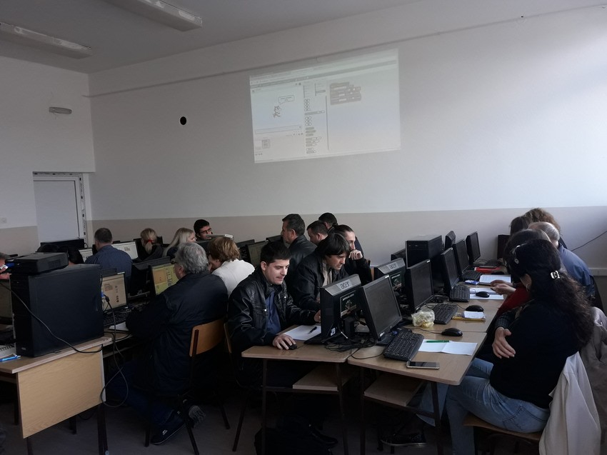 Prvi dan obuke Bela Palanka, OŠ "Ljupče Španac"