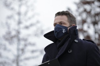 Trzaskowski do protestujących Białorusinów: Warszawa jest z Wami; Żywie Biełaruś!