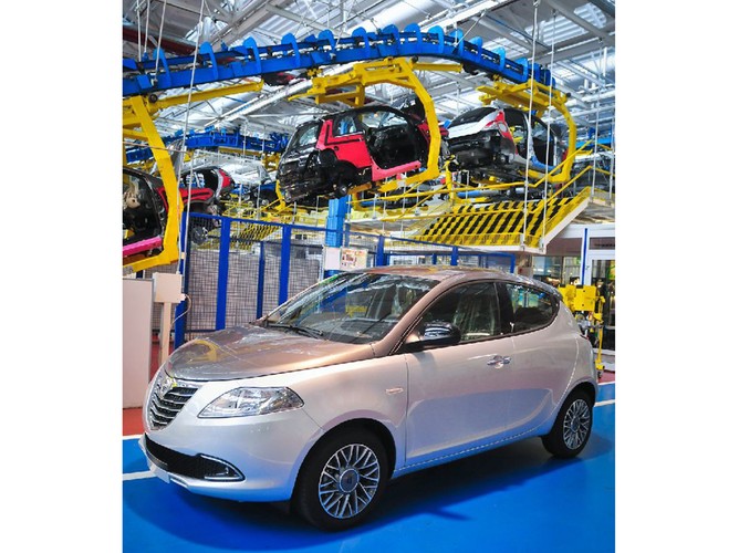 Tychy - linia produkcyjna lancii ypsilon