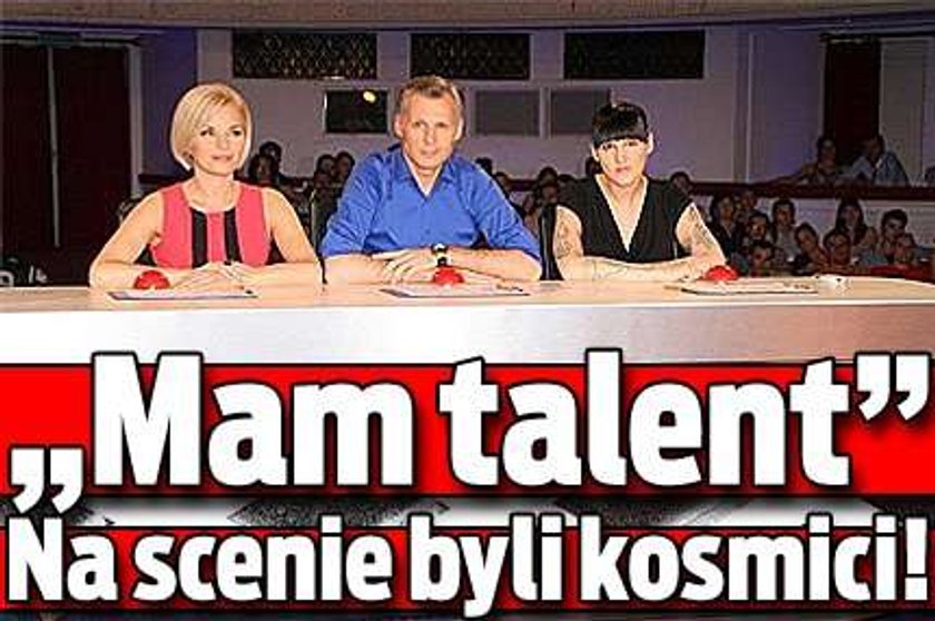 "Mam talent". Na scenie byli kosmici!