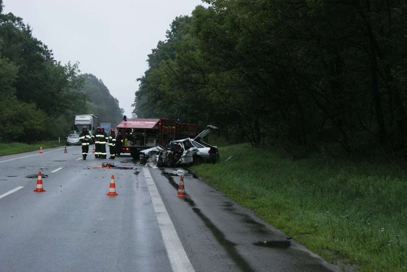 Zginął w zderzeniu z tirem! Foty