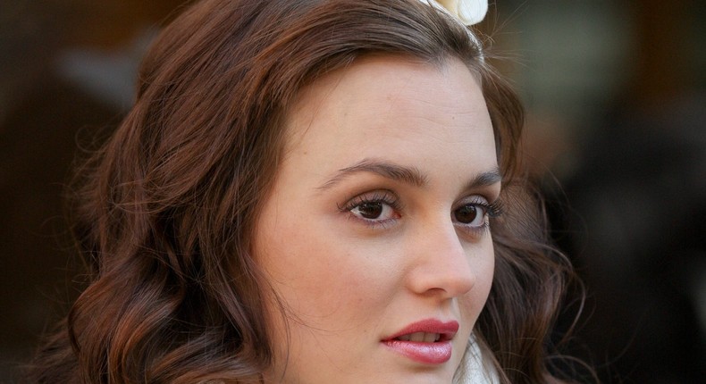 Leighton Meester as Blair Waldorf on Gossip Girl.The CW