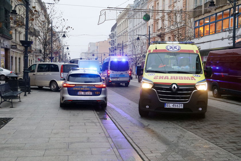 PILNE! Strzelanina w Łodzi, ranny strażnik miejski