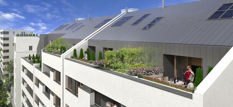 Modne osiedle na warszawskim Gocławiu