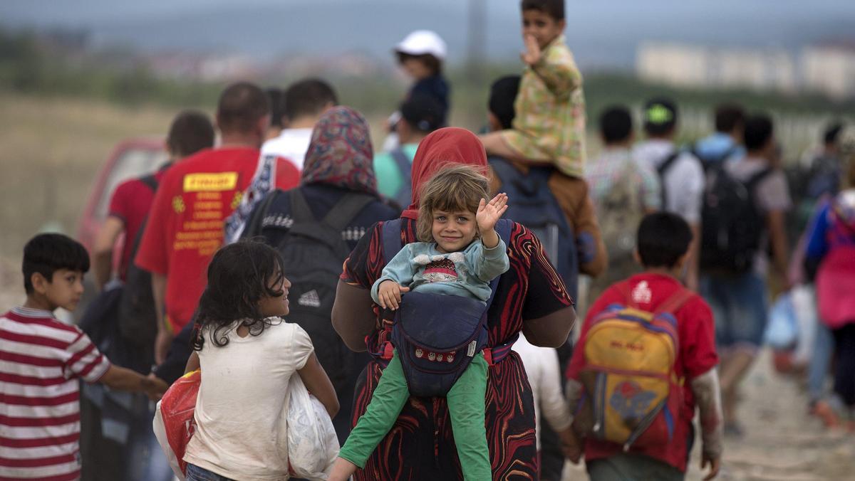 Imigranci Uchodźcy Macedonia