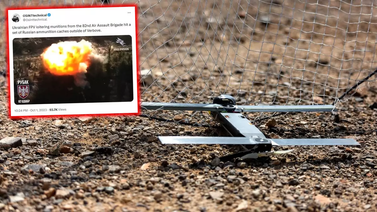 Ukraińskie drony od miesięcy są zmorą rosyjskiego wojska